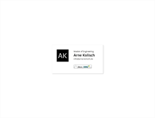 Tablet Screenshot of ak-webdesign.net